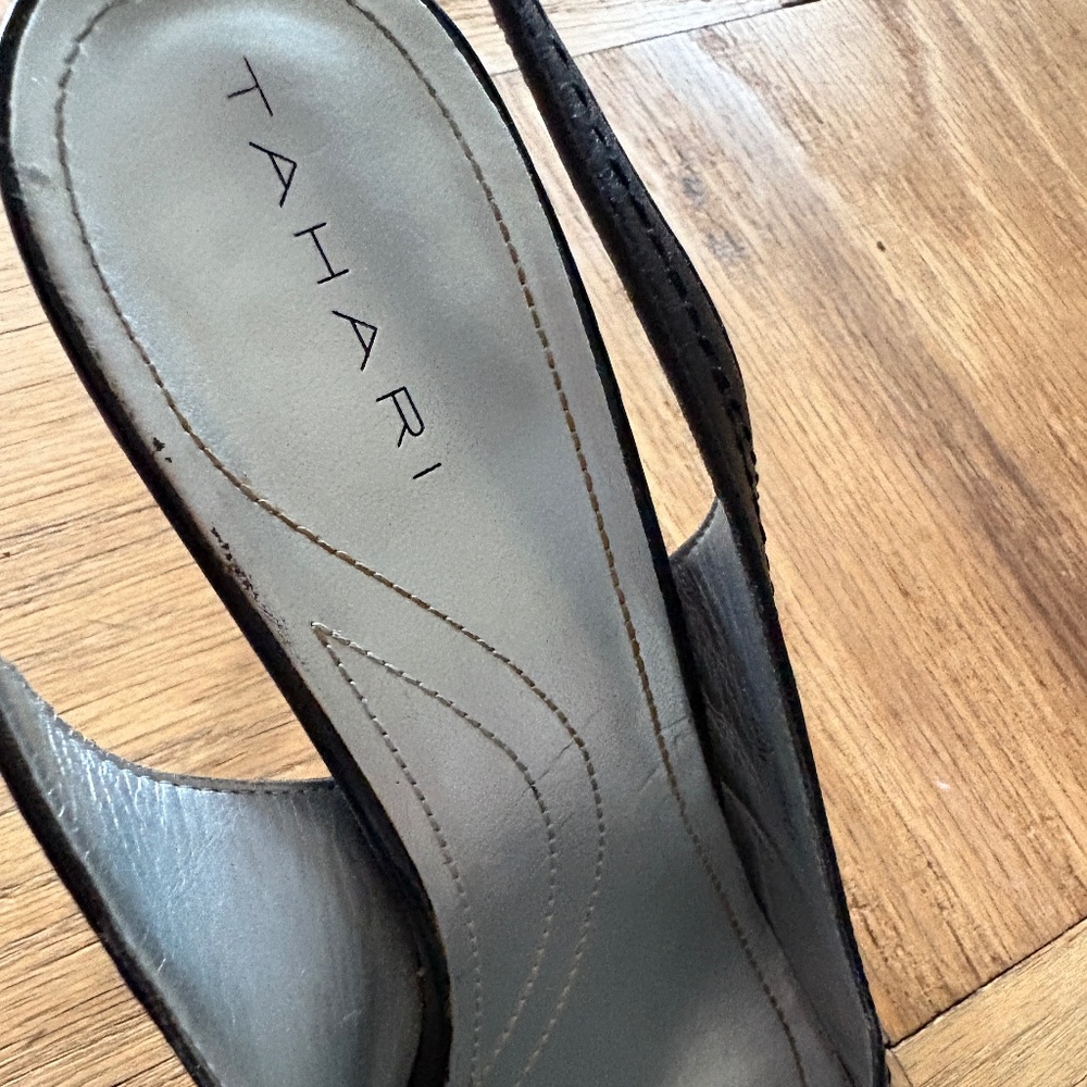 Tahari Sling-back Pumps - Picture 6 of 9
